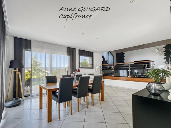 ARCHAMPS (74) - Maison contemporaine 6 pièces avec vue panoramique