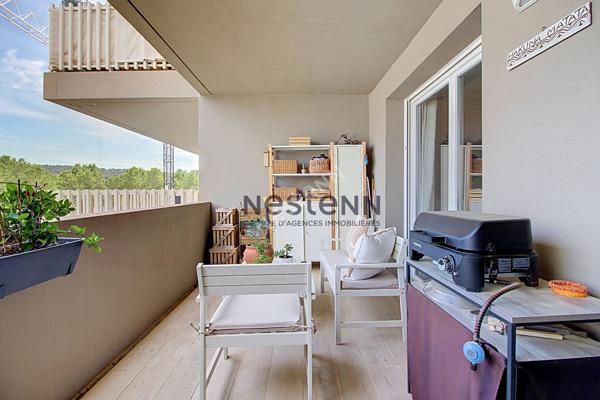 Bel appartement contemporain à Vitrolles dans résidence récente et sécurisée 65,28 m2