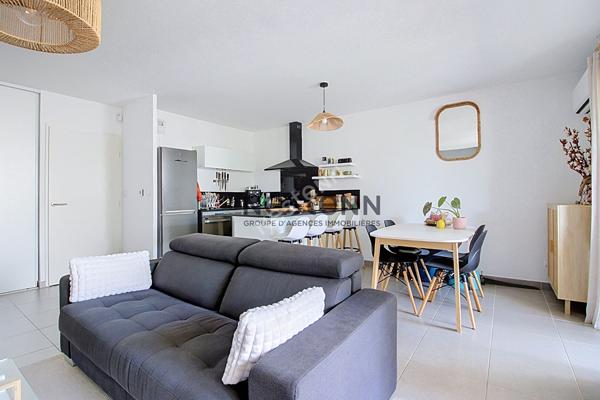 Bel appartement contemporain à Vitrolles dans résidence récente et sécurisée 65,28 m2