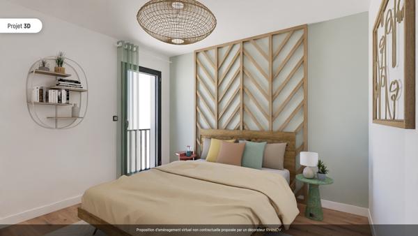 Maison mitoyenne de ville - 104.39m² - LA PALMYRE