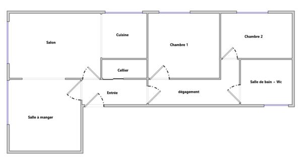 Appartement à vendre 4 pièces 70 m² Marcq-en-Barœul