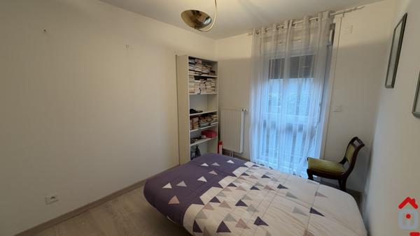 FACHES THUMESNIL, T3 rez de jardin, 66m² habitables avec garage.