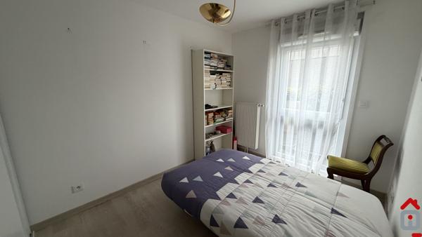 FACHES THUMESNIL, T3 rez de jardin, 66m² habitables avec garage.