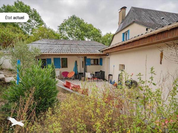 Maison à vendre 260 300 € Labastide-Monréjeau 6 p 215 m² DPE D