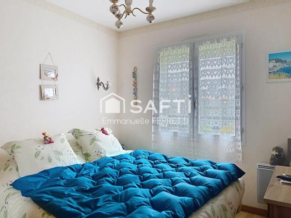 Maison de plain-pied au cœur du village – Calme, jardin et potentiel