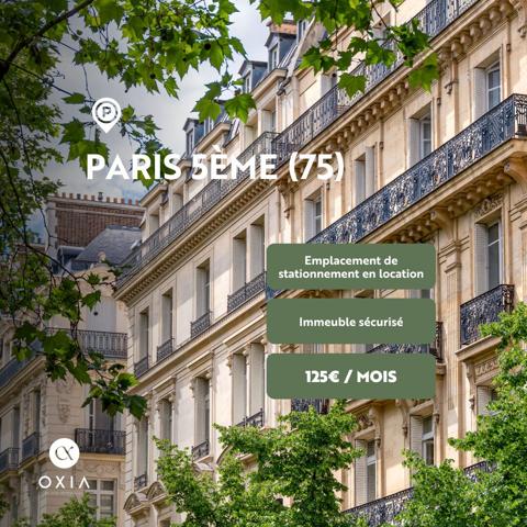 Place de parking - Paris 05 - PARIS