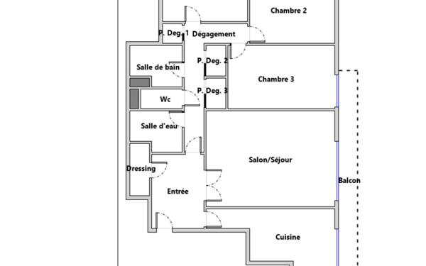 Appartement à vendre    4 pièces • 92 m2 Paris 14