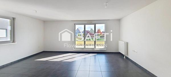 Entzheim - T4 de 84m² - cuisine équipée - terrasse