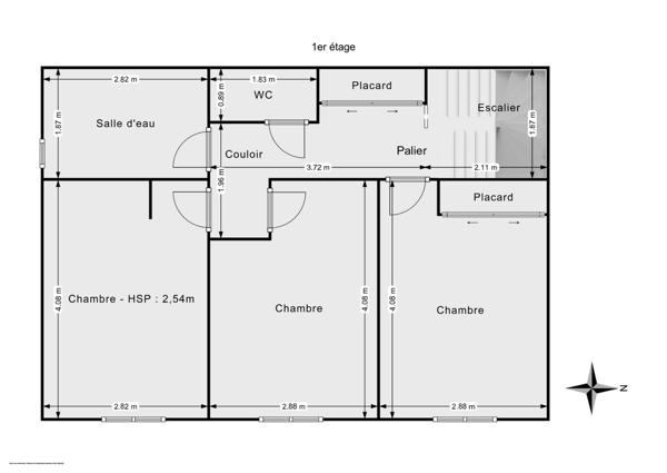 Maison 4 pièces moderne et fonctionnelle en fond d’impasse – Idéale famille
