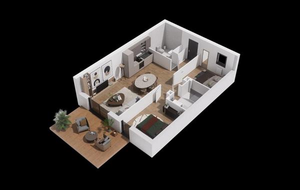 APPARTEMENT T3 NEUF A VENDRE SAINT POL DE LEON