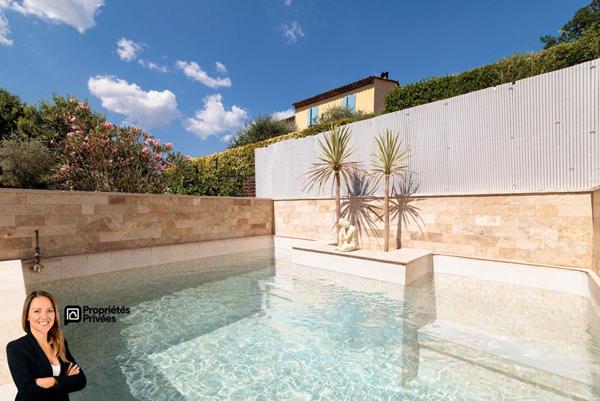Maison individuelle 4 pièces avec chalet et bassin de baignade