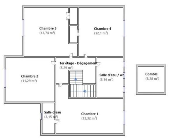 Maison 120 m² à vendre à Lattes Maurin; 4 chambres, jardin, stationnement, proche Montpellier et plages; Hérault 34