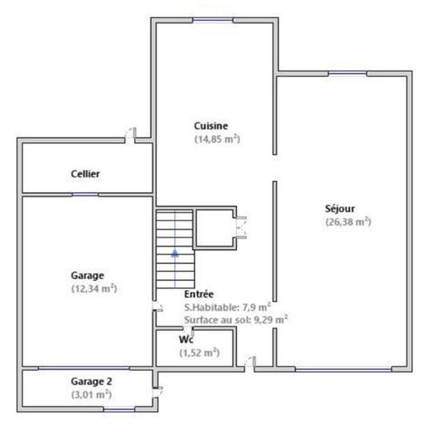 Maison 120 m² à vendre à Lattes Maurin; 4 chambres, jardin, stationnement, proche Montpellier et plages; Hérault 34