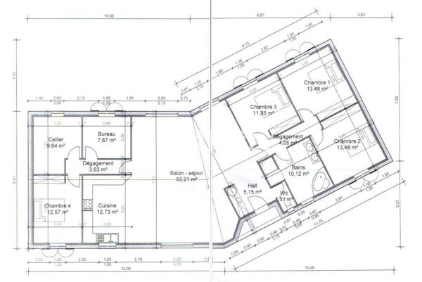 Maison 5 pièces - 160 m²