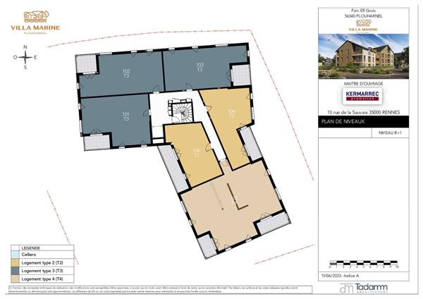 À vendre - 20 appartements du T2 au T4 dans l'hypercentre de PLOUHARNEL