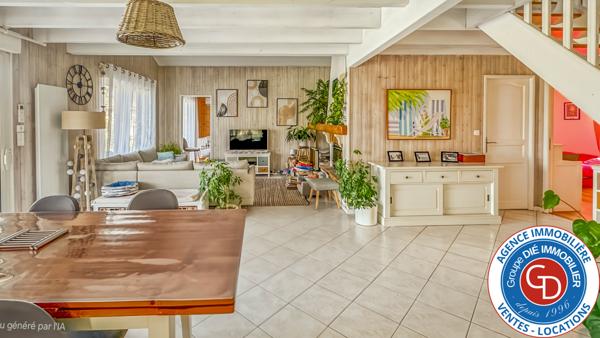 Biganos (33380) Villa avec 5 chambres, garage et piscine