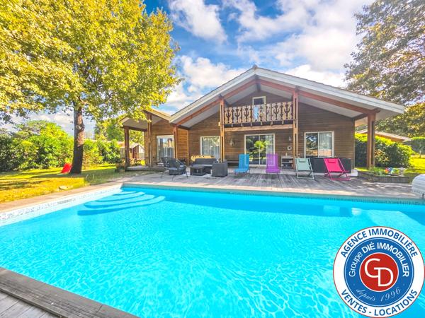 Biganos (33380) Villa avec 5 chambres, garage et piscine