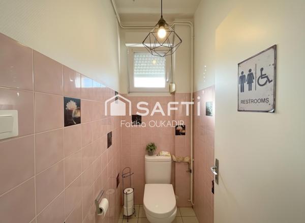 Appartement 3 pièces avec balcon, cave et deux places privatives– Rombas (57120)