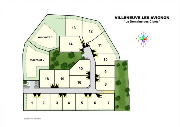 Terrain à vendre 465 m² Villeneuve-lès-Avignon
