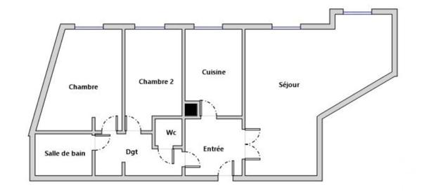 Appartement à vendre 3 pièces 68 m² Asnières-sur-Seine