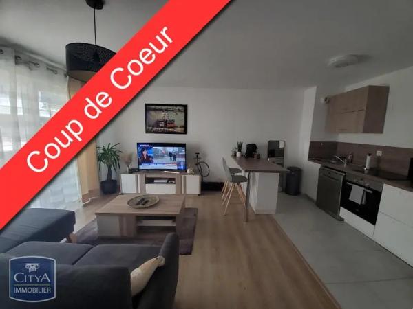 Appartement à louer 2 pièces 46.1m²