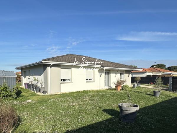 Plain-pied 120m² 4 chambres garage