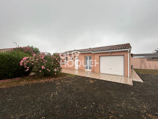 Narrosse maison de plain-pied