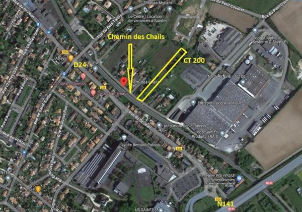 Parcelle de terrain nu en zone AU