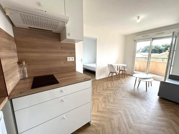 T2 Meublé Purpan / Arènes romaines avec parking, Terrasse et Piscine