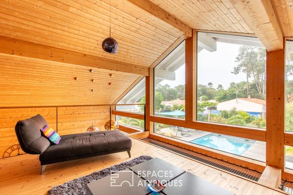 L’Inattendue: maison scandinave d’exception avec piscine et spa en bord de mer