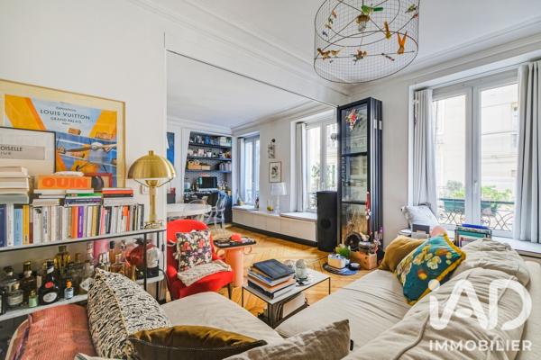 Appartement à vendre 3 pièces 59,6 m² Paris 17