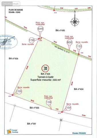 Terrain à Batir à vendre à Pont-Audemer dans l'Eure (27500), ref : 065/112   
Ferme des places