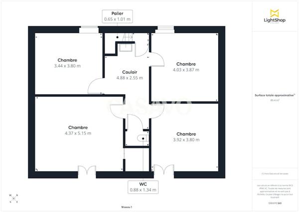 Vente Maison 6 pièces de 158m² - 44340 Bouguenais