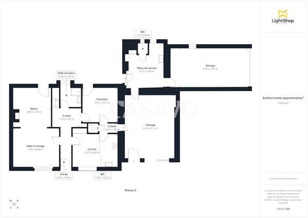 Vente Maison 6 pièces de 158m² - 44340 Bouguenais