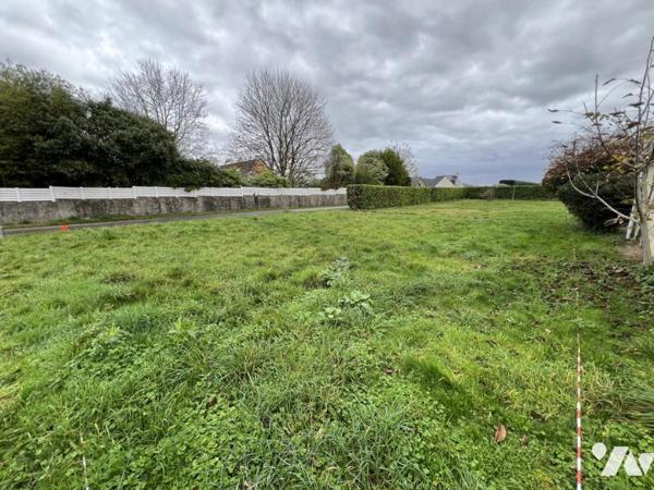 KERVIGNAC proche BRANDERION village idéal pour un plain pied terrain à bâtir 541 M2 non viabilisé 