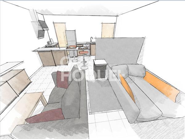 LOCATION : appartement T1 (35 m²) à CALAIS