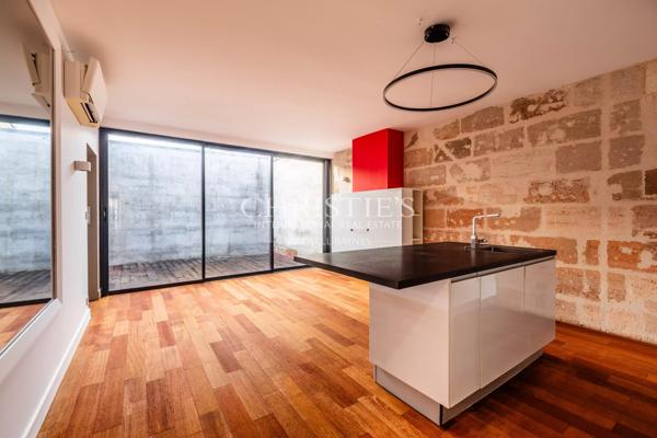 BORDEAUX Camille Jullian : 2 chambres avec grande terrasse et cave