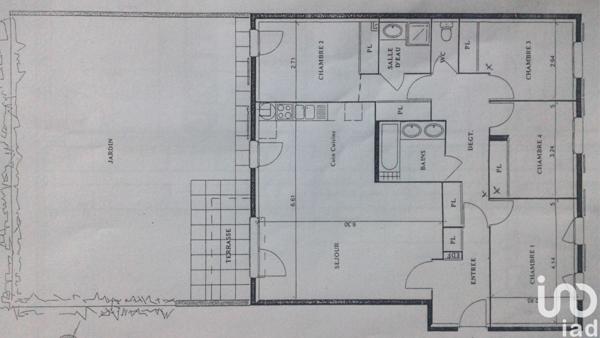 Appartement 5 pièces de 101 m² à Lyon (69008)