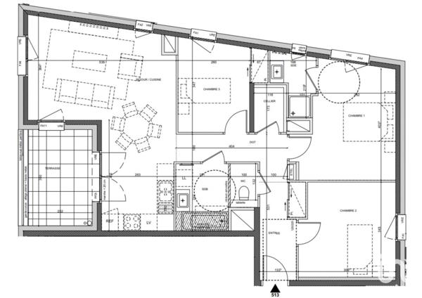 Appartement à vendre 4 pièces 84 m² Annecy