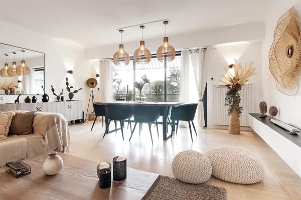 A vendre à Cannes, beau 3P grande terrasse traversant a 2pas des plages