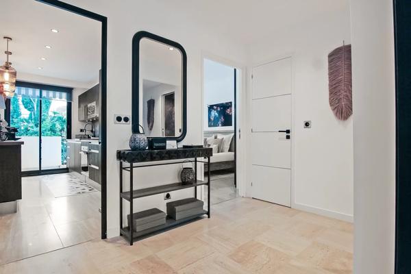 A vendre à Cannes, beau 3P grande terrasse traversant a 2pas des plages