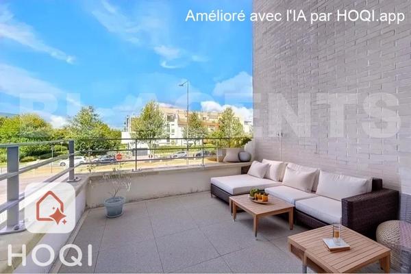 BUSSY - Ecoquartier du Sycomore - F2 de 40m2 avec double terrasse et parking en sous-sol