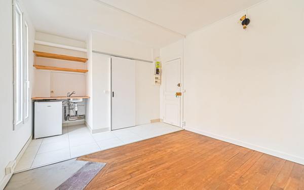 Appartement à louer    1 pièce • 17,02 m2 Clichy