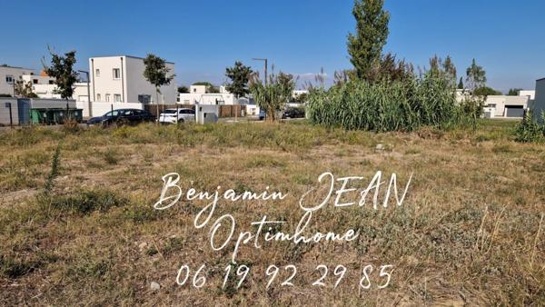 Terrain à bâtir 752 m² – Sérignan / Proche Valras-Plage – À 500 m de la mer !