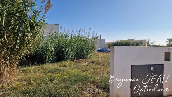 Terrain à bâtir 752 m² – Sérignan / Proche Valras-Plage – À 500 m de la mer !
