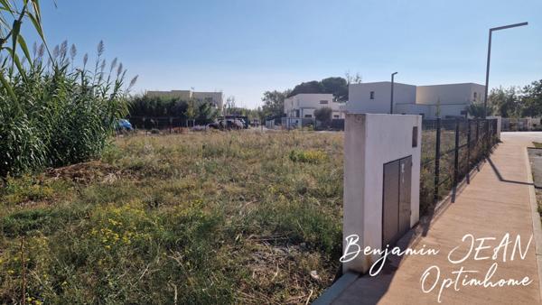 Terrain à bâtir 752 m² – Sérignan / Proche Valras-Plage – À 500 m de la mer !