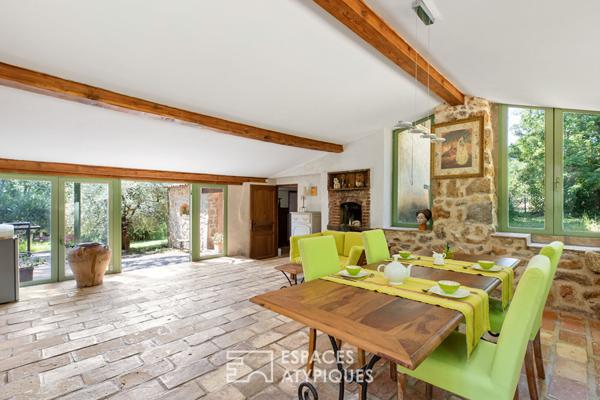 Bergerie de charme en lisière de forêt