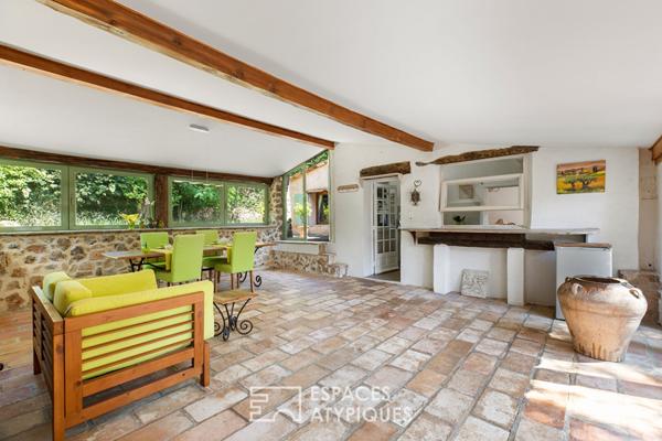 Bergerie de charme en lisière de forêt