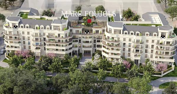 Puteaux – Duplex 4 pièces neuf avec terrasse et balcon face à la Seine 3T27