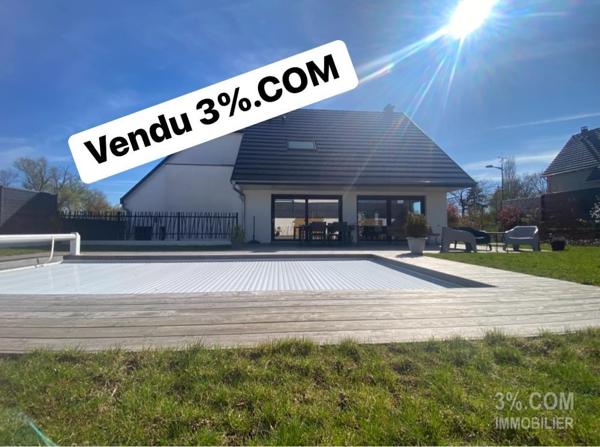 3%.COM Très belle maison d'architecte avec piscine  Hochfelden (67270)